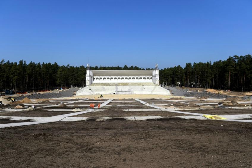 Mežaparks open-air stage – two and a half months from Song and Dance festival